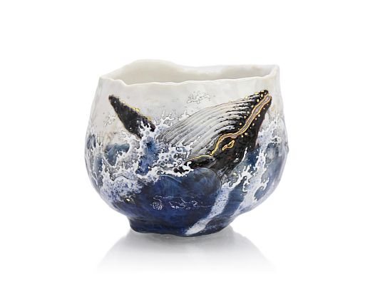  - Whale Chawan (ceremonial tea bowl)