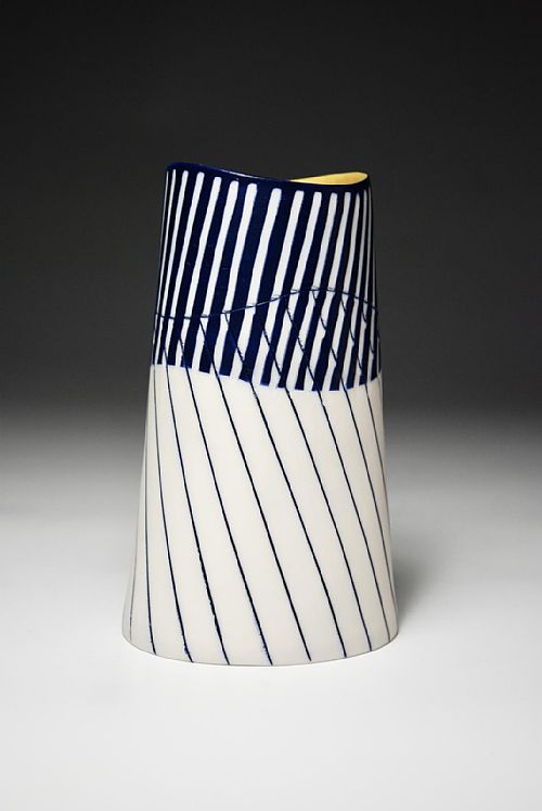 Lara Scobie - Prussian Blue Vase I