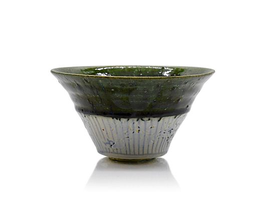  - Iro-Shino Oribe bowl