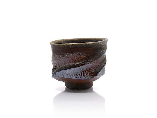 Asato Ikeda - Woodfired Guinomi, Sake cup
