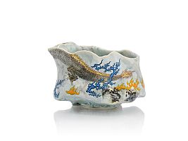 Dragon Chawan (ceremonial tea bowl) by Yoca Muta