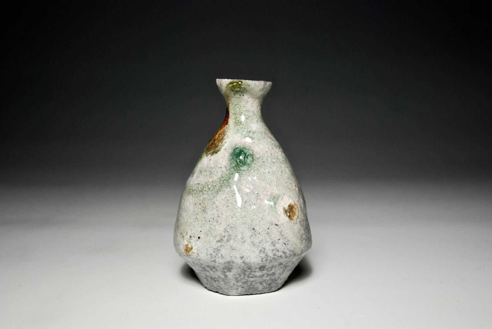 TokkuriStoneware with all natural fly ash glazingAnagama fired by Anthony Gaudino
