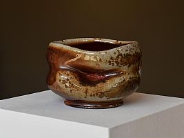 Anagama Fired Chawan. by Chris Gustin