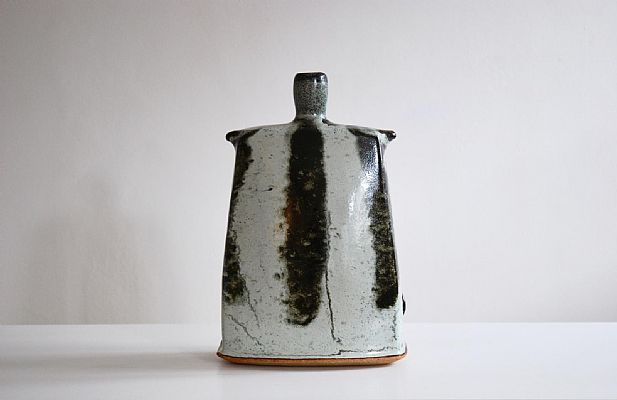 James Hake - Large thrown and altered vase