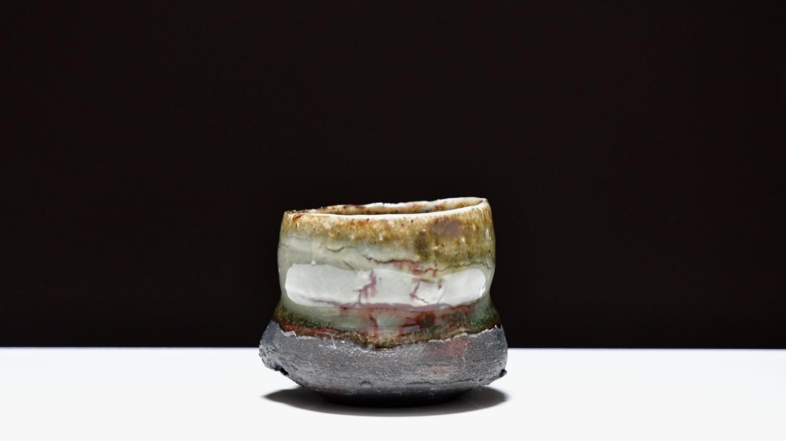Celadon Sake Cup by Margaret Curtis