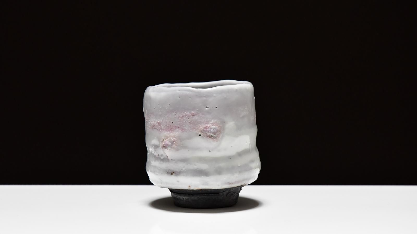 Shino Sake Cup by Margaret Curtis