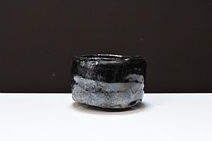 Black hikidashi Chawan by Robert Fornell