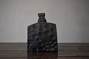 Textured Flask by Malcolm Martin & Gaynor Dowling