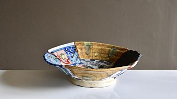 Shallow bowl by Aaron Scythe