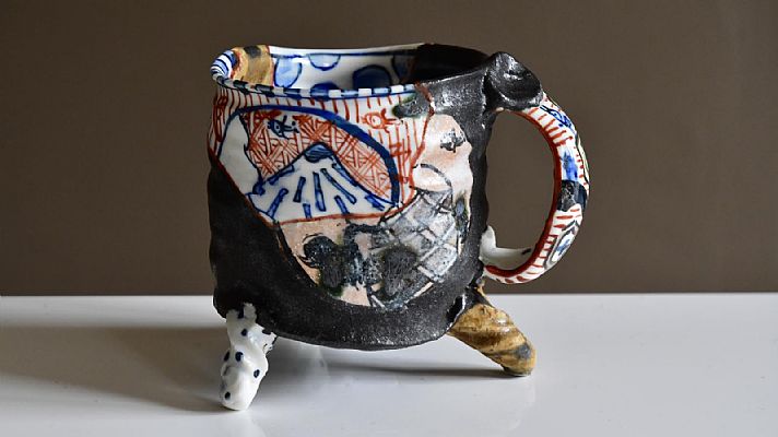 Aaron Scythe - Tall footed mug