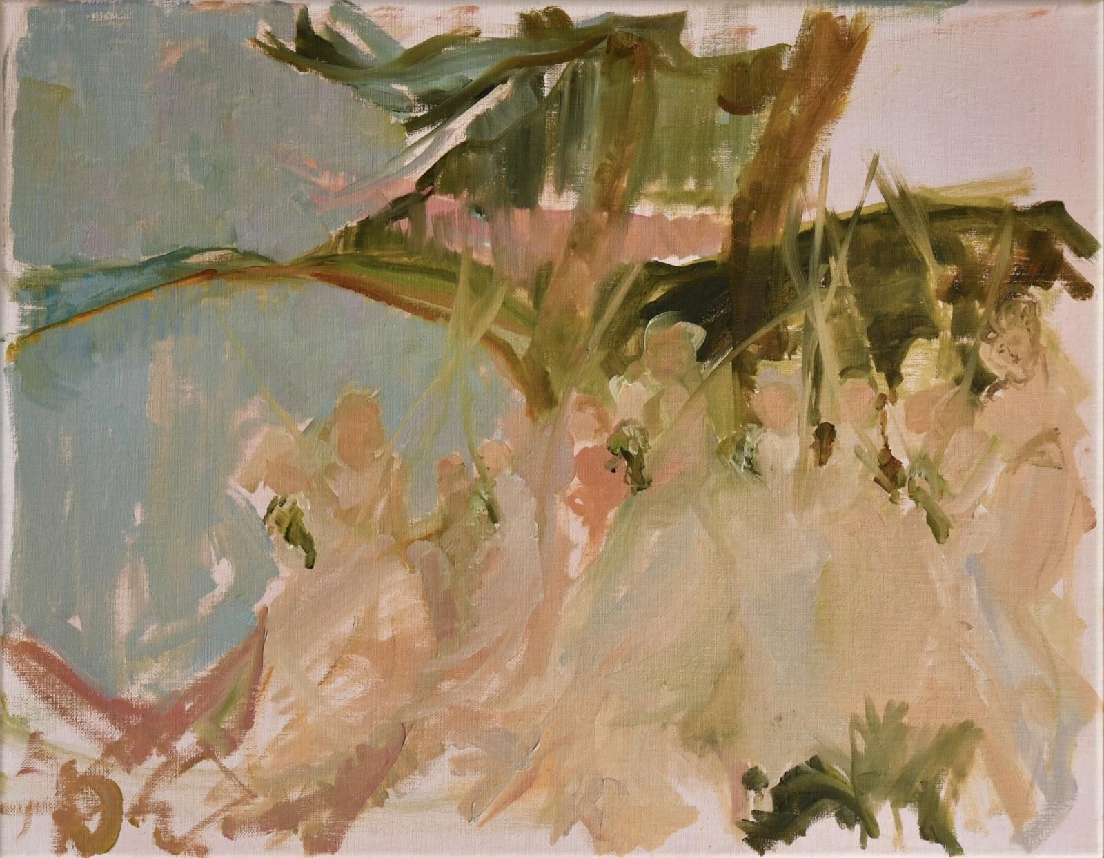 Ladies Dancing with Willows ( Study ) by Elaine Speirs
