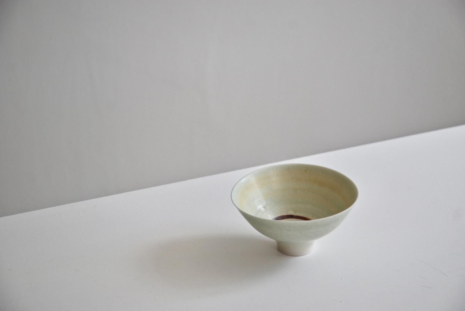 Little green bowl by Peter Wills