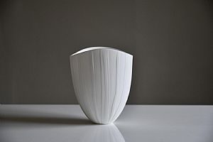 Veil Ripple Vase by Sasha Wardell