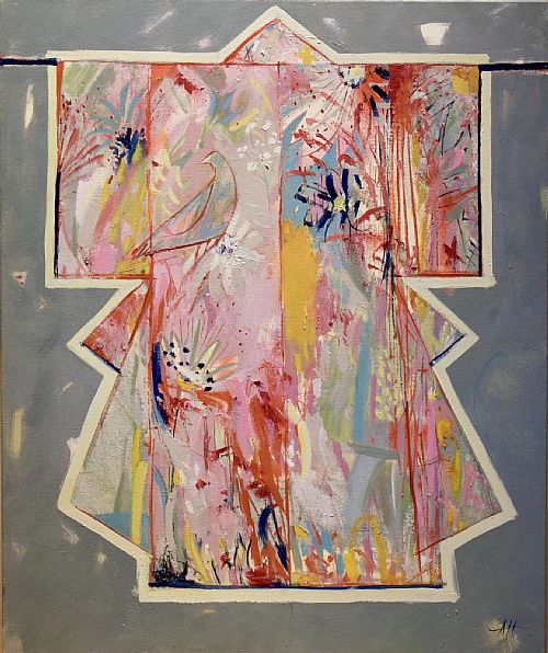 Anna Hymas - Painted Kimono with Bird