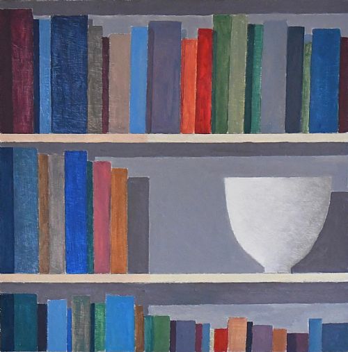 Philip Lyons - Books, Bowl, Shelves