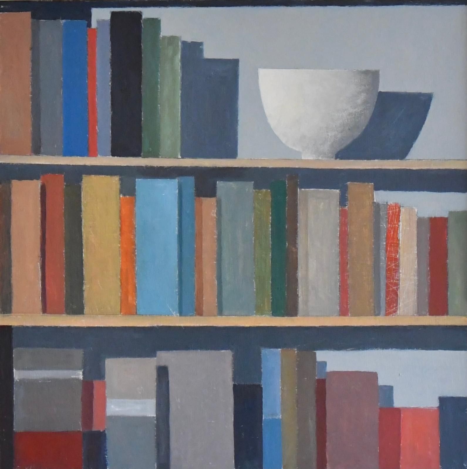 One Bowl, Three Shelves, Many Books by Philip Lyons
