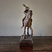 Riding Hare by Antonio Lopez Reche