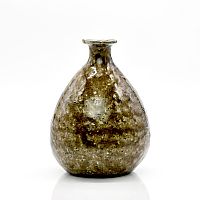 Tokkuri with Natural ash glazing, Anagama fired by Yuta Shibaoka