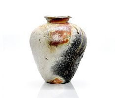 Shizenkaiyu ( Natural Ash Glaze ) Tsubo by Hiroshi Yamada