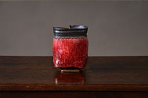 Squared Container Red by Eddie Curtis