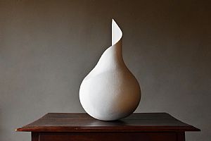 Large White Point Sculpture by Mitch Pilkington