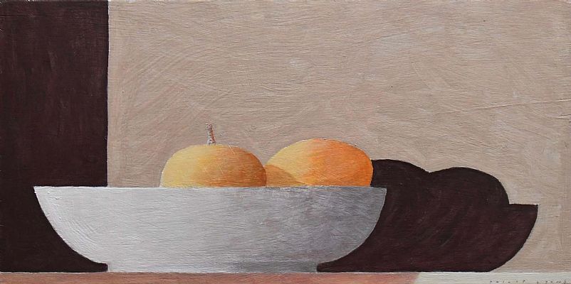 Philip Lyons - White Bowl - Two Gourds - Shadow