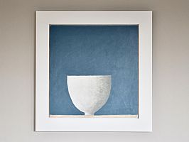 Quietness ( Blue and White ) by Philip Lyons