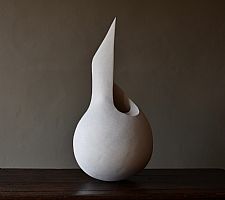 Large White Pointe Sculpture by Mitch Pilkington