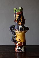 Very Large Sculptural Jug by Dylan Bowen