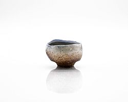 Bizen Marble Guinomi by Kazuya Ishida