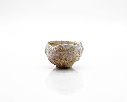 Bizen Marble Guinomi by Kazuya Ishida