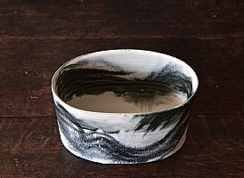 Small Oval Vessel by Kyra Cane