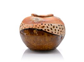 Glazed Tsubo Jar by Kenji Kojima