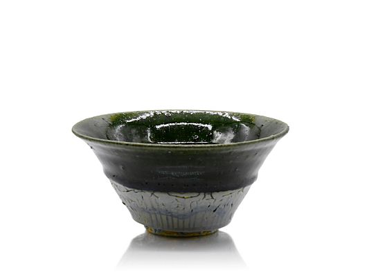 Aaron Scythe - Iro-Shino Oribe bowl