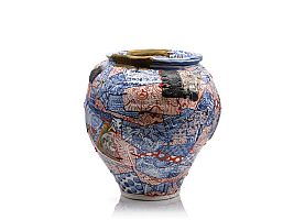 Yobitsugi style large vase by Aaron Scythe