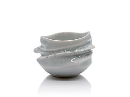 Celadon Guinomi, Sake cup by Asato Ikeda