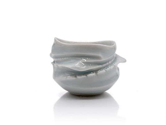 Asato Ikeda - Celadon Guinomi, Sake cup