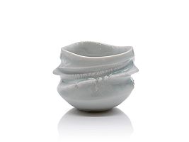 Celadon Guinomi, Sake cup by Asato Ikeda