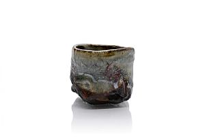 Celadon  Sake Cup by Margaret Curtis