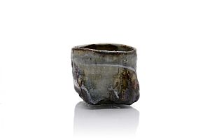 Celadon  Sake Cup by Margaret Curtis
