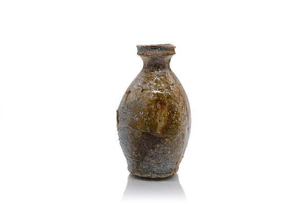 John Dix - Tokkuri with natural ash glazing