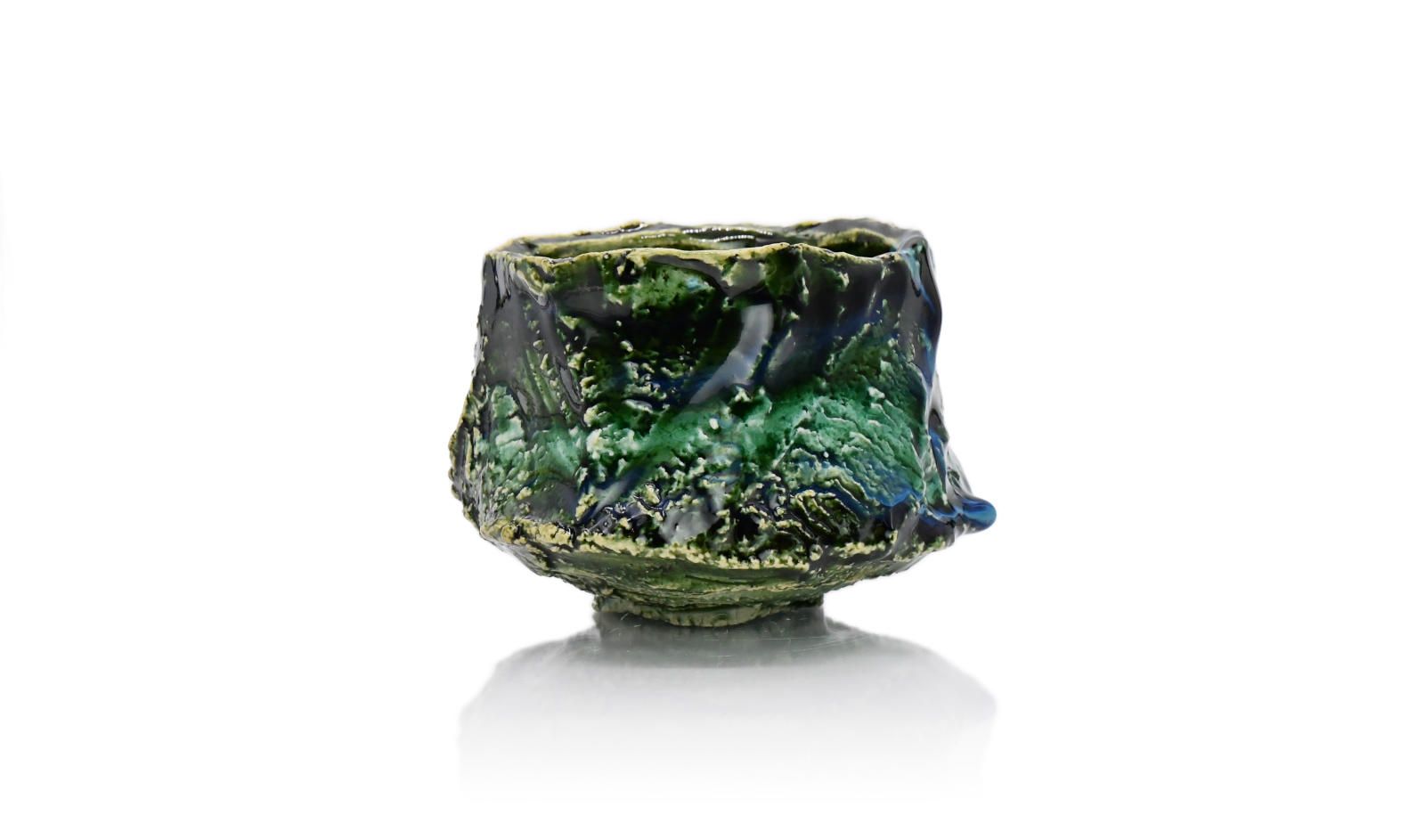 Oribe Chawan (Ceremonial Tea Bowl) by Makoto Yamaguchi | The Stratford ...