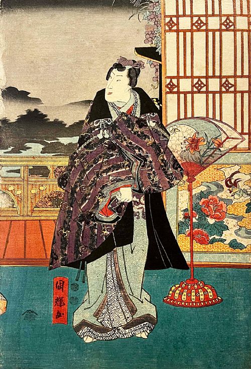 Utagawa Kuniteru - Setsugekka No Uchi Tsuk