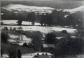 Winter Morning Wharfedale by Norman Ackroyd RA