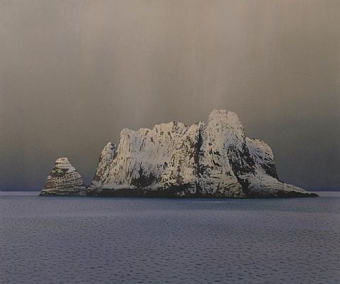 Nicholas Jones - Falling Snow: Sunneshine Fjord, Baffin Island
