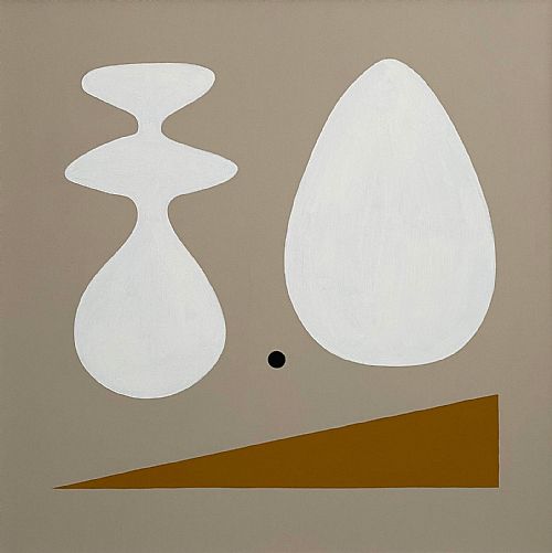 Stephen Lavis - Two White Forms