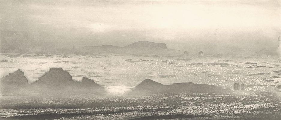 Norman Ackroyd RA - High Island from Inishboffin 68/90