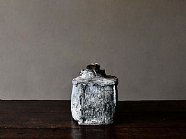 Ceramic Box with Spoon by Simone Krug-Springsguth