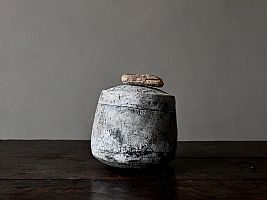 Large Ceramic Jar by Simone Krug-Springsguth