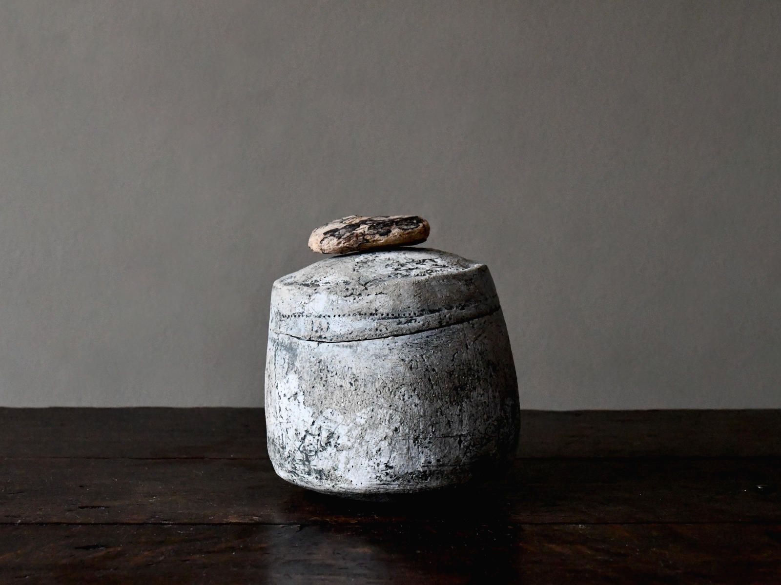 Large Ceramic Jar by Simone Krug-Springsguth
